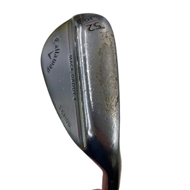 中古】 キャロウェイ MACK DADDY 4 クロムメッキ 52°/10°S ウェッジ WG