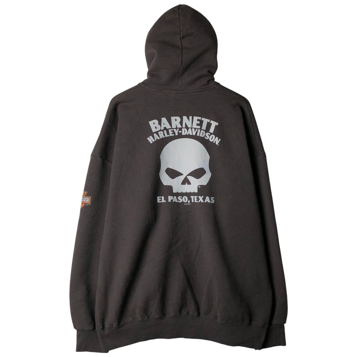 古着 ハーレーダビッドソン Harley-Davidson ドクロ柄 スカル柄 