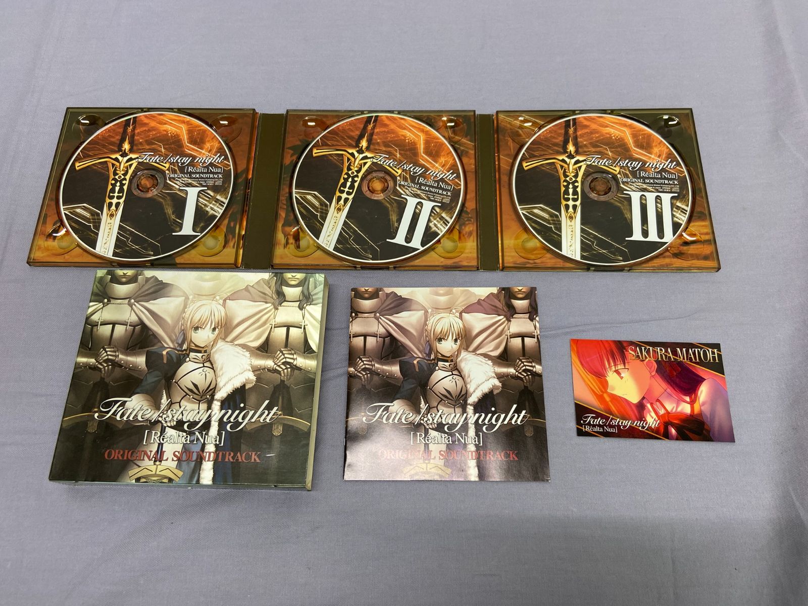 CD】Fate/stay night [Realta Nua] ORIGINAL SOUNDTRACK Fate