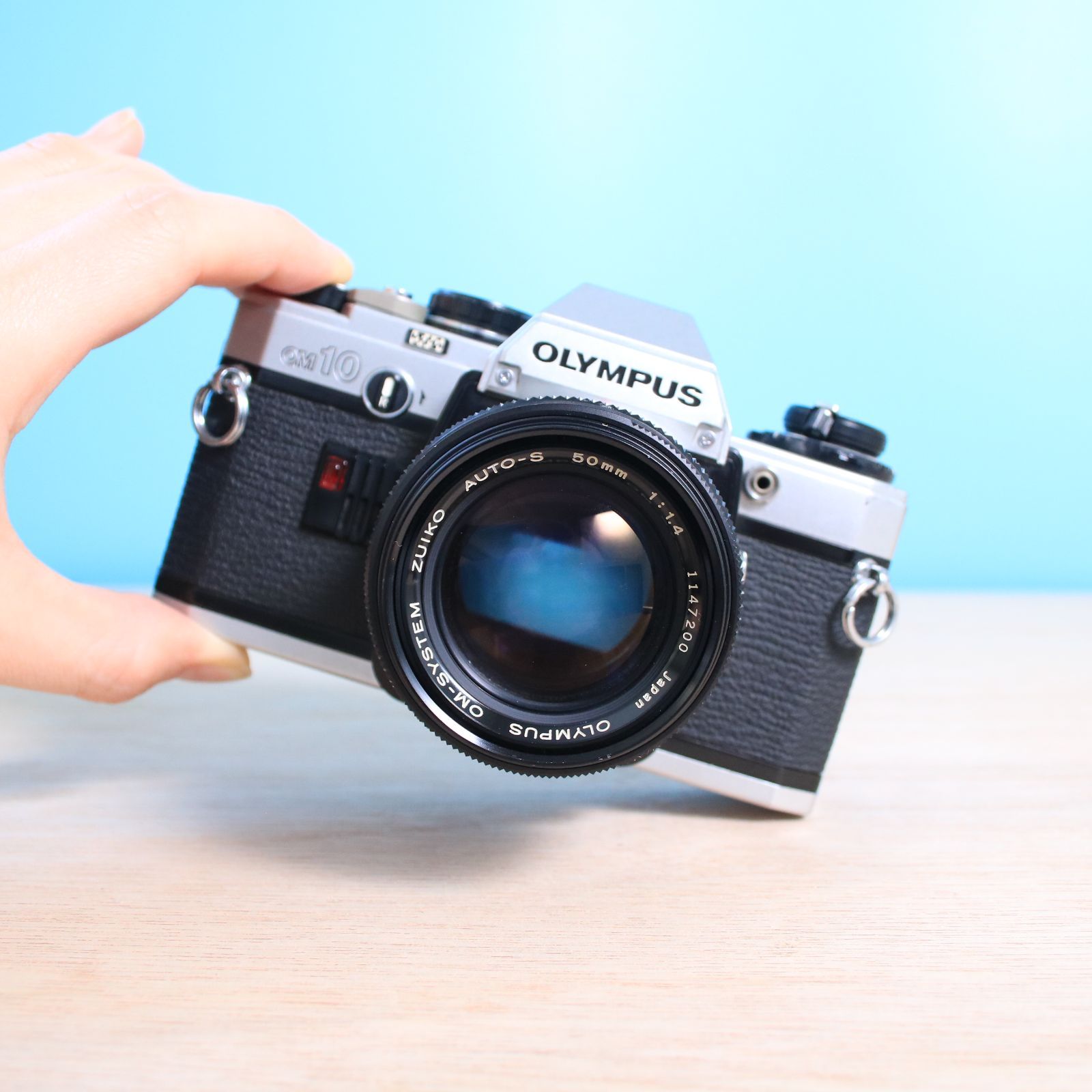 完動品❁単焦点レンズセット OLYMPUS OM10 ZUIKO Auto-S 50mm F1.4