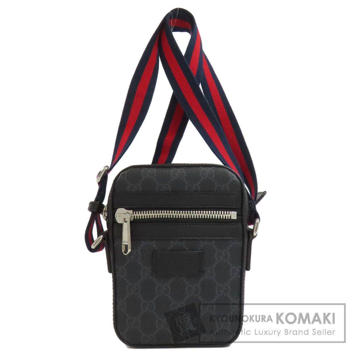 GUCCI グッチ 682357 GGスプリーム ショルダーバッグ PVC メンズ [中古 