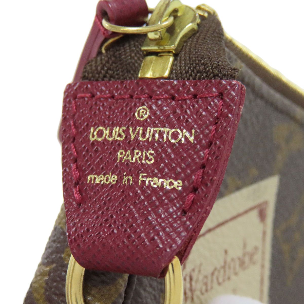 LOUIS VUITTON アクセソワール ミニポシェット ラベル M63798 モノグラム ミニポシェットアクセソワール ラベルコレクション