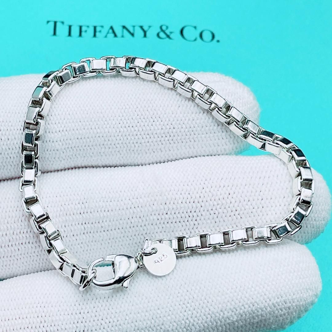 ◇ティファニー◇ 新品仕上済 ベネチアン ブレスレット 925 シルバー 16g ◇ティファニー◇ 新品仕上済 Tiffany&Co. ベネチアン ブレスレット