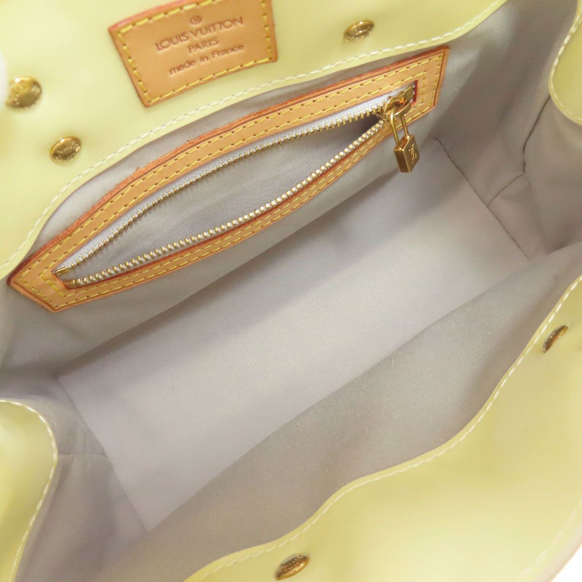 LOUIS VUITTON ルイヴィトン M91336 リードPM ハンドバッグ ヴェルニ