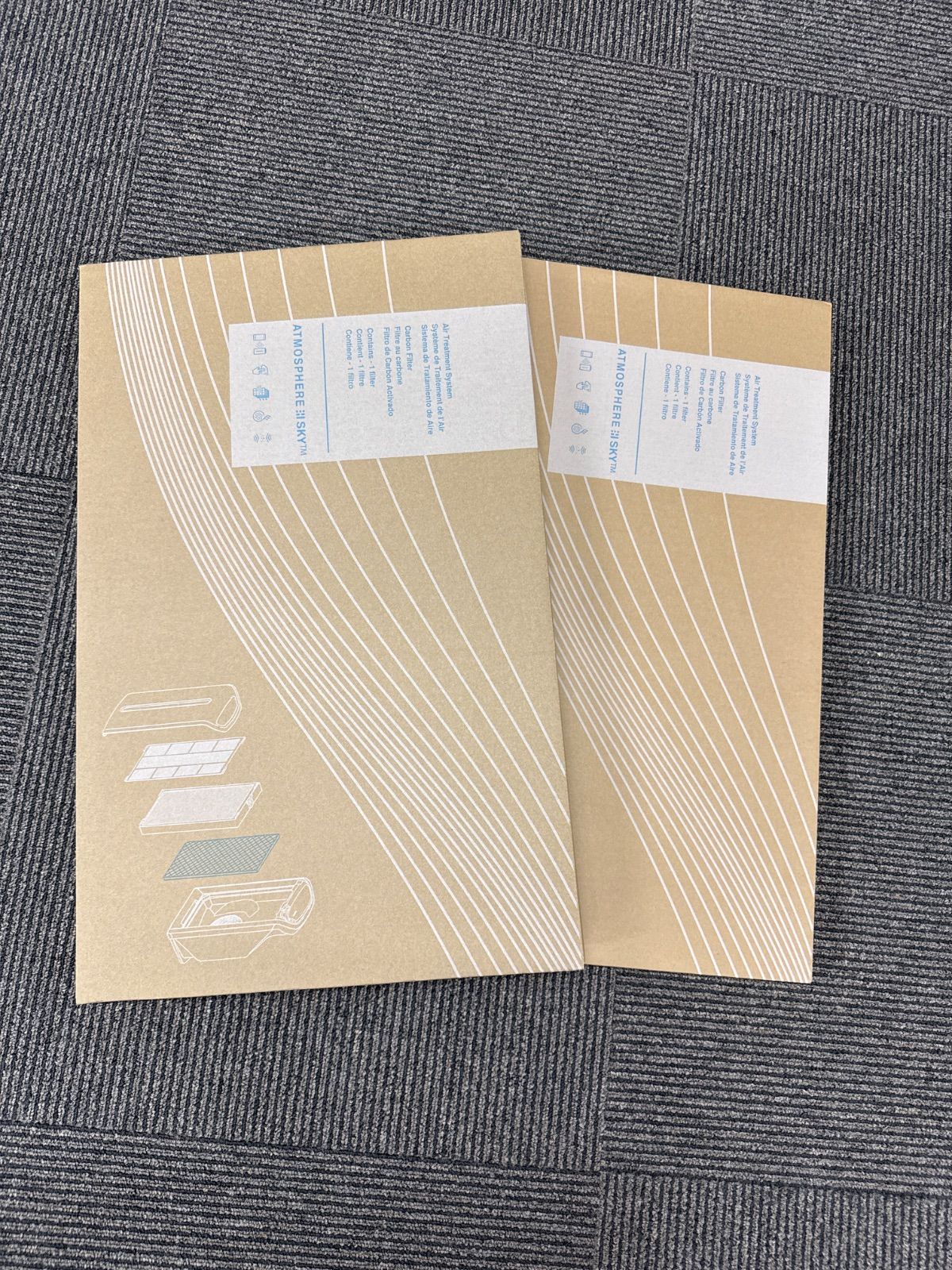 新品未開封】アトモスフィア スカイ用 カーボン脱臭フィルター 120541