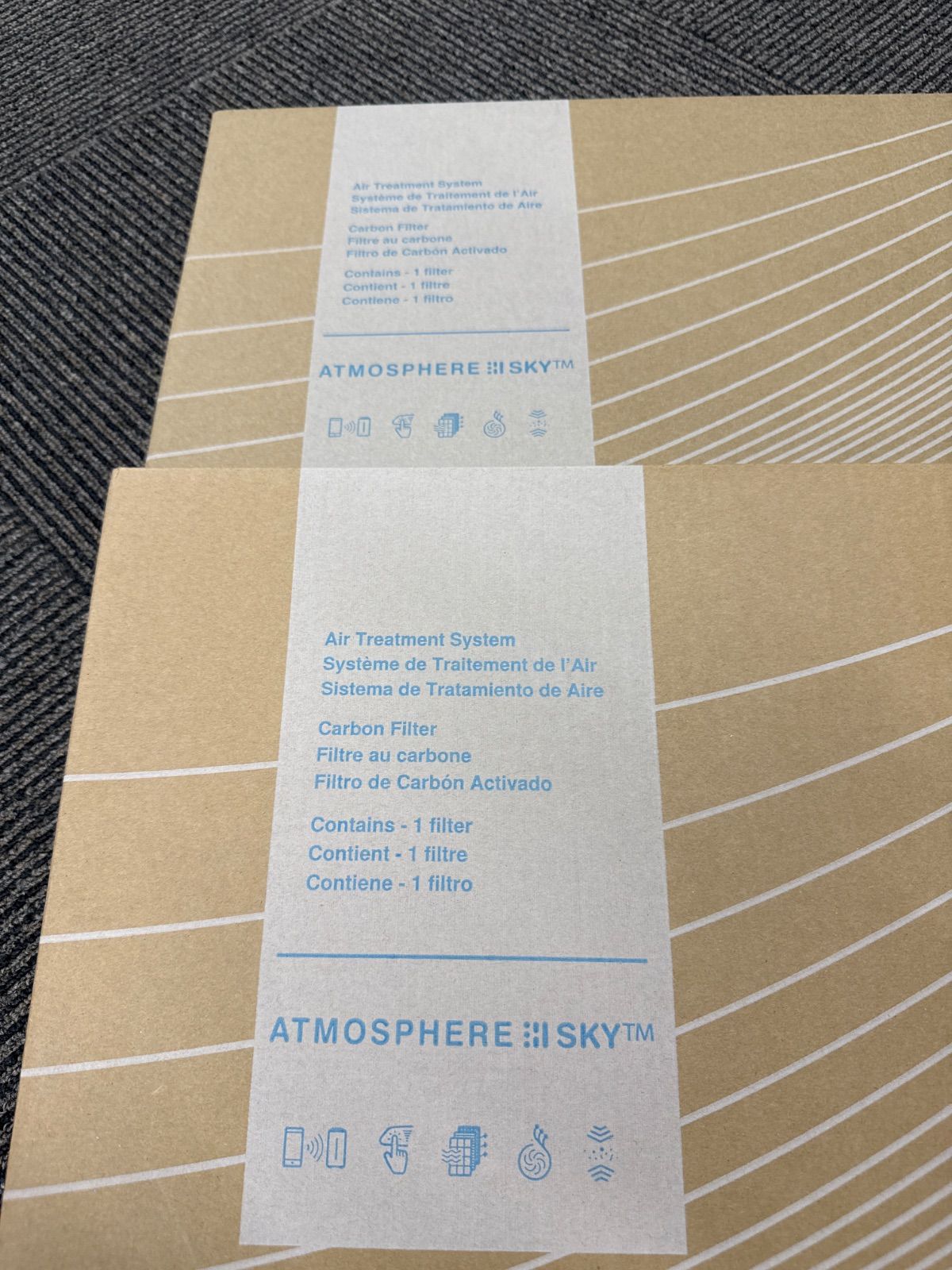 新品未開封】アトモスフィア スカイ用 カーボン脱臭フィルター 120541