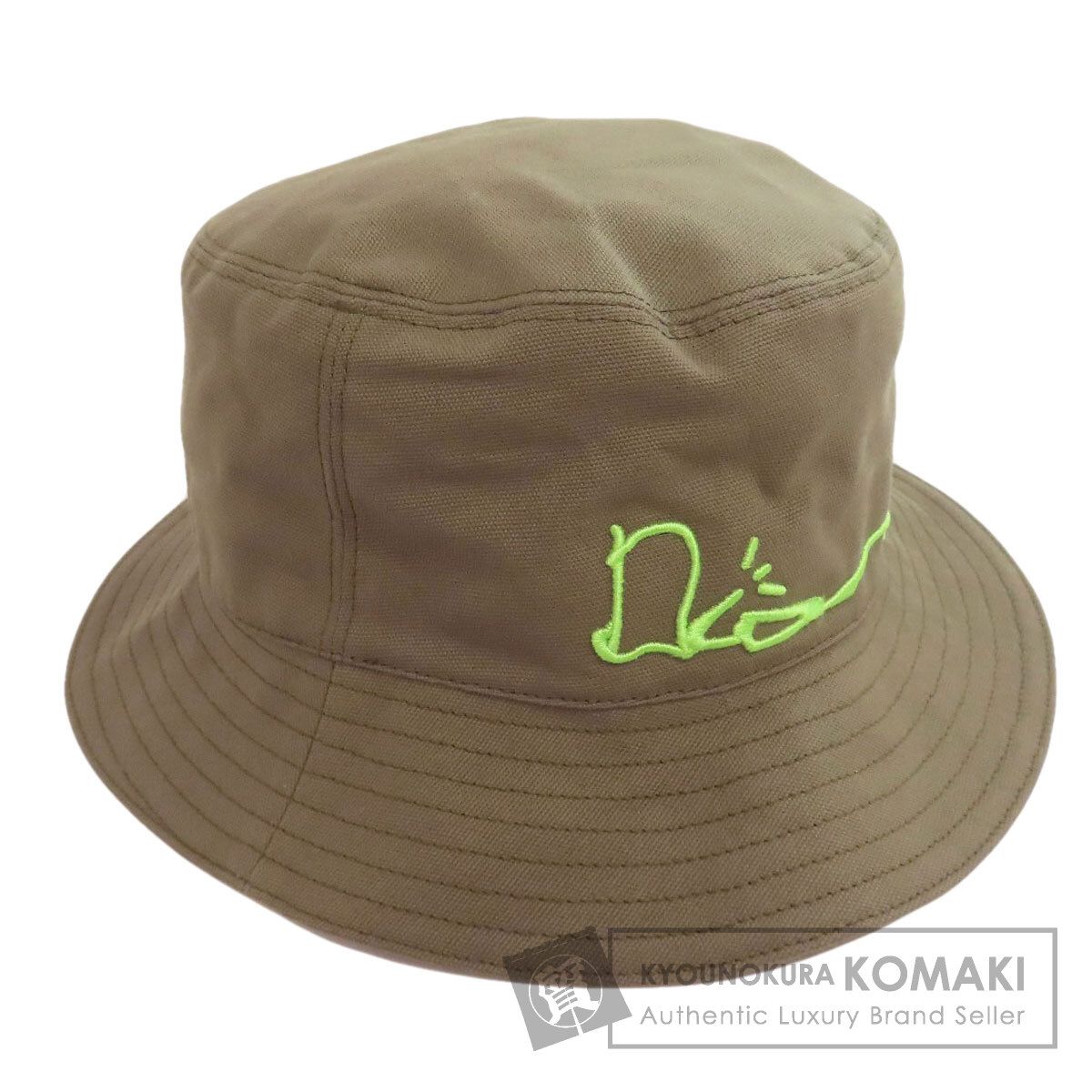 未使用タグ付き！ディオール［22AW］カクタスジャック　バケットハット　ロゴ刺繍 Dior ディオール トラヴィス・スコット カクタスジャック バケット