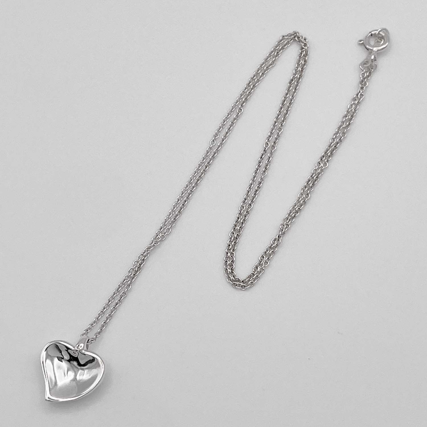 Tiffany&Co. ティファニー カーブドハート ネックレス エルサ