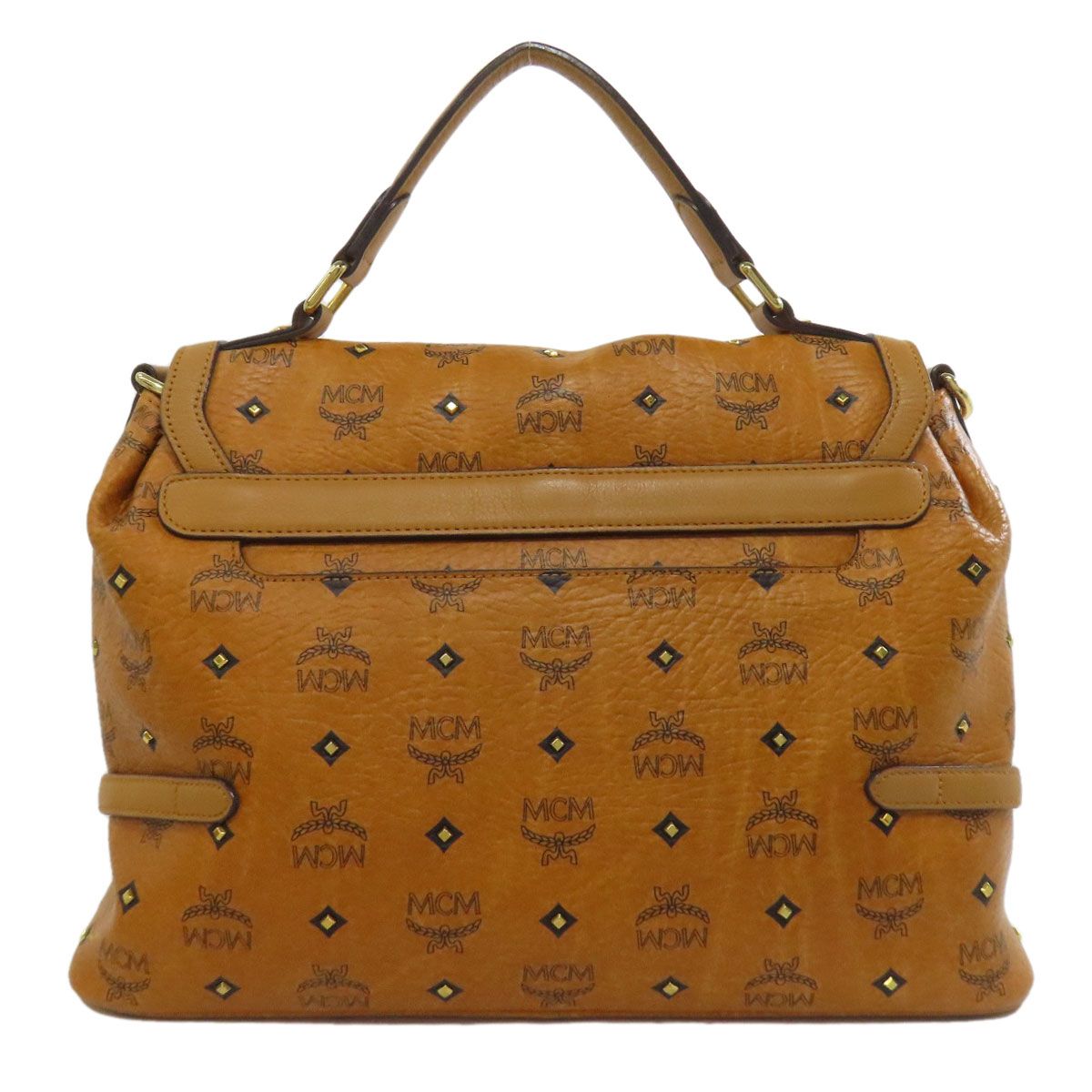 MCM エムシーエム 2WAY ハンドバッグ PVC レディース [中古] - メルカリ