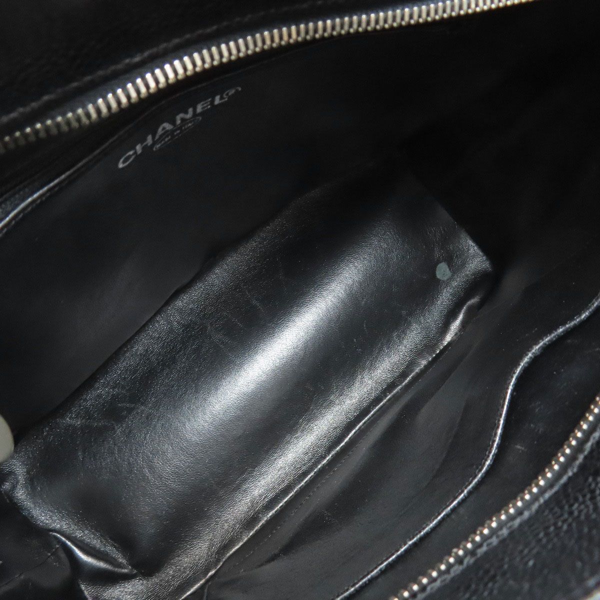 CHANEL シャネル 復刻トート シルバー金具 トートバッグ グレインド 