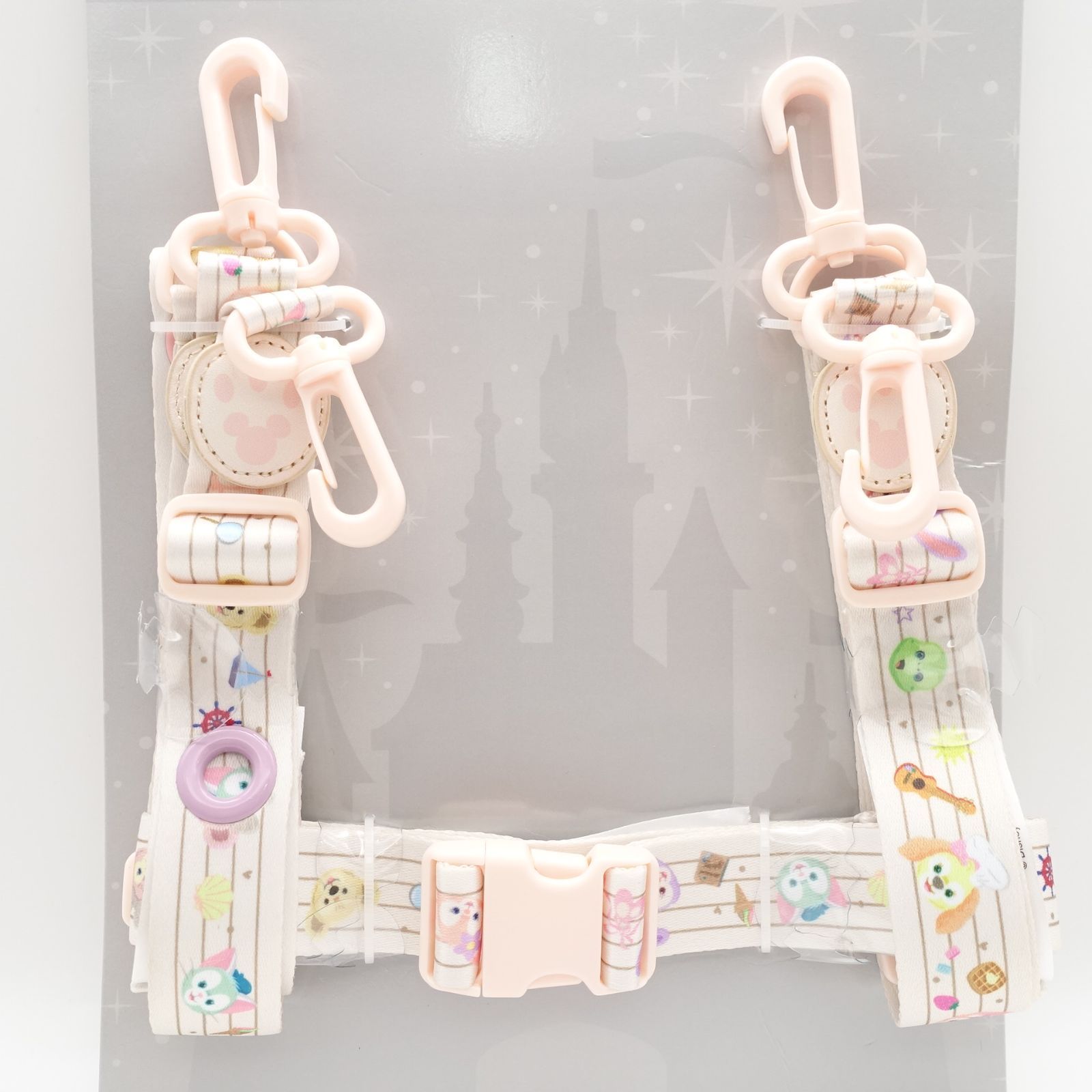 【☆正規品】ダッフィーフレンズ　ぬいぐるみショルダーベルト　上海ディズニー ダッフィー - 【☆正規品】ダッフィーフレンズ ぬいぐるみショルダー