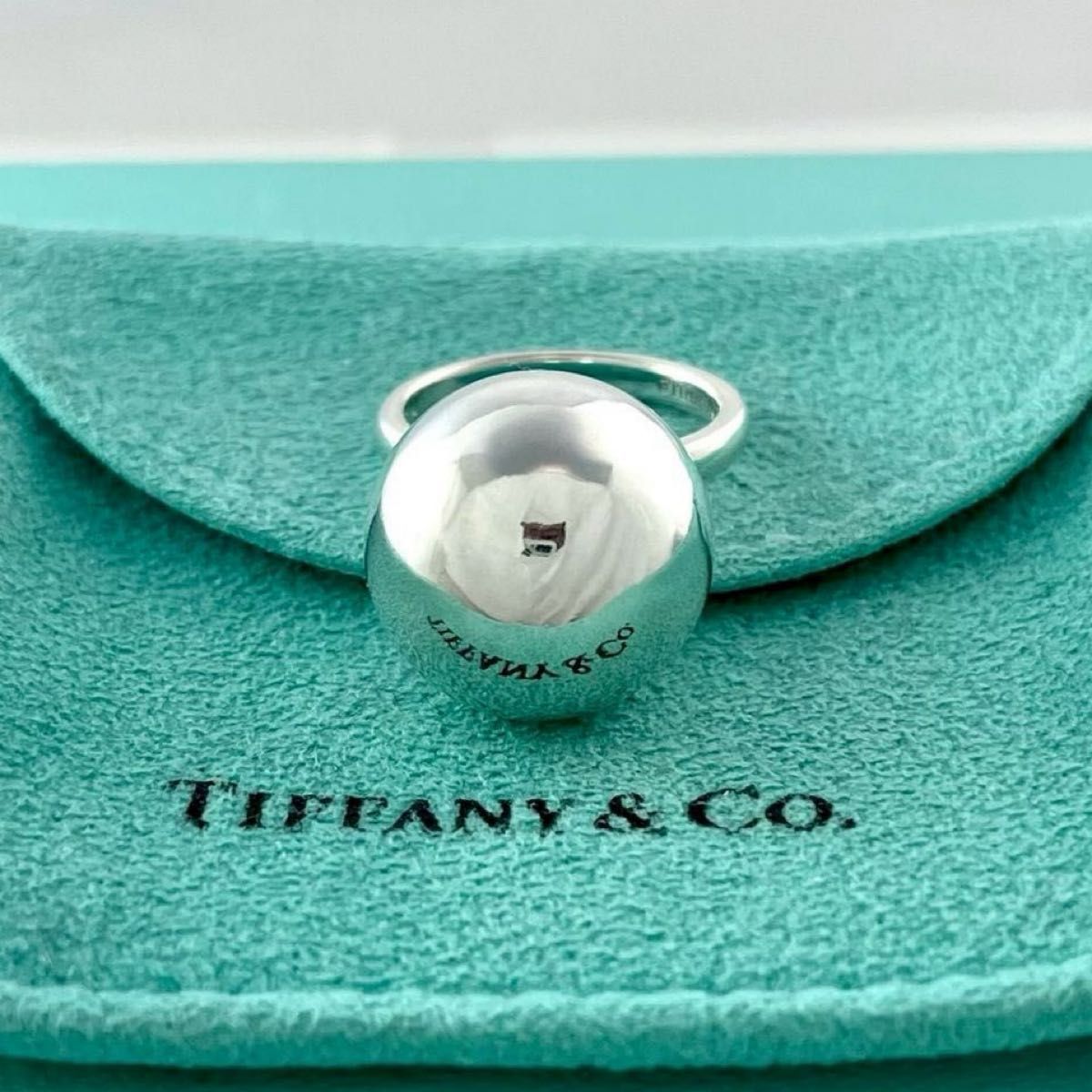 ティファニー 9号 ハードウエア ボール リング シルバー 925 YP1fe