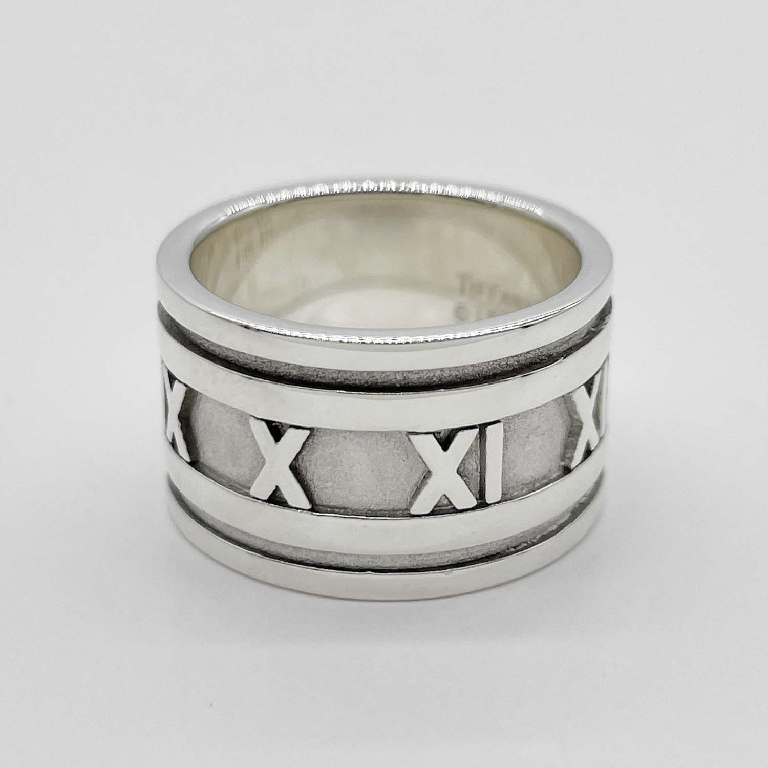 Tiffany&Co. ティファニー 11号 アトラス ワイド リング SV925 新品