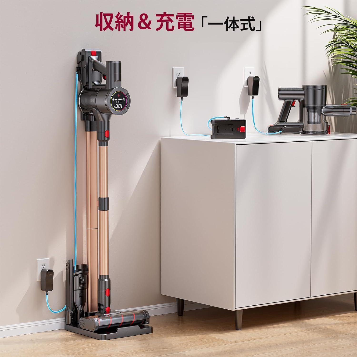 掃除機コードレス【2026先行販売80Kpa 業界初独立モーター自走式AI吸引】 即日・翌日発送❣️1722m 掃除機 コードレス【2026先行販売！業界初