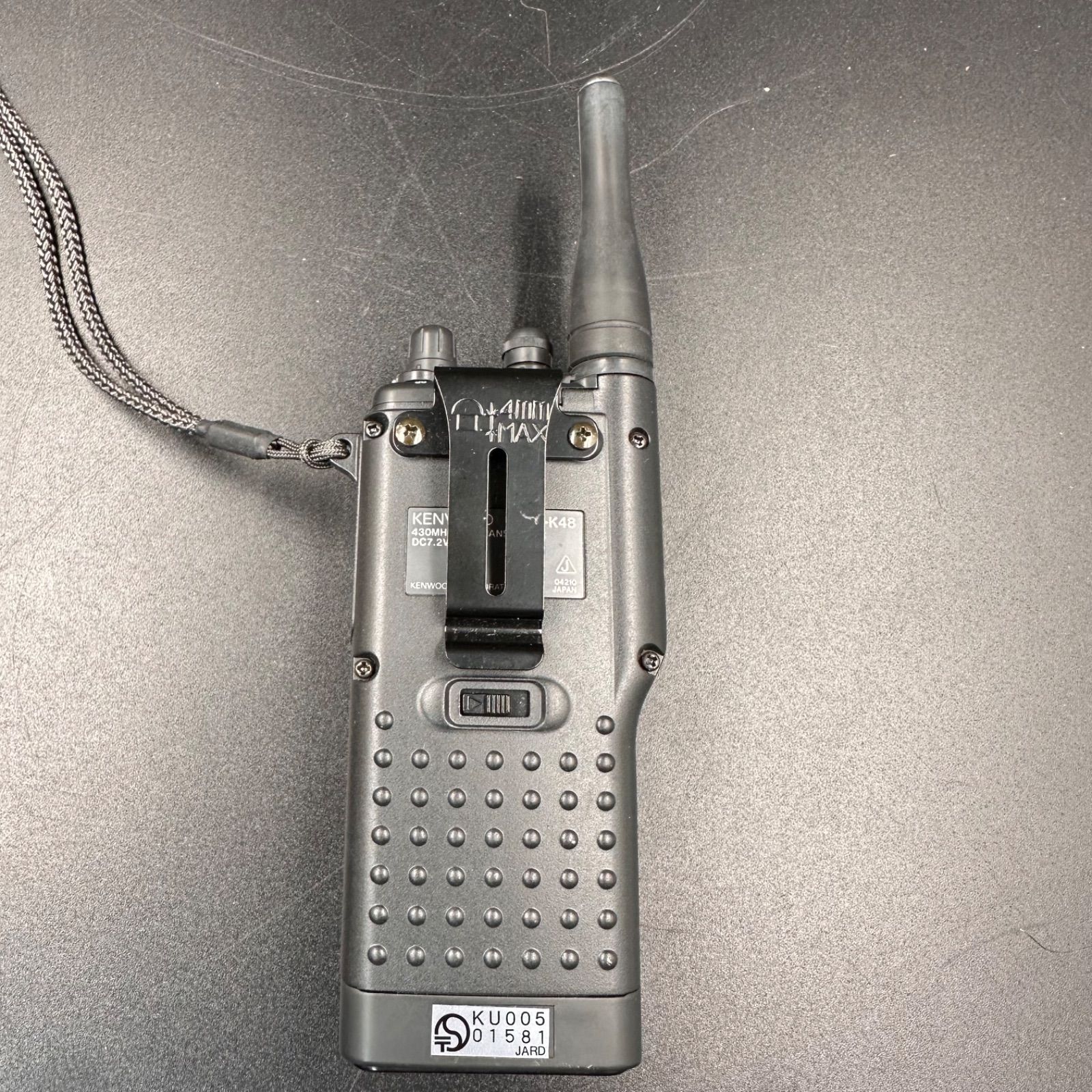 KENWOOD ケンウッド ハンディトランシーバー TH-K48 430MHz - メルカリ