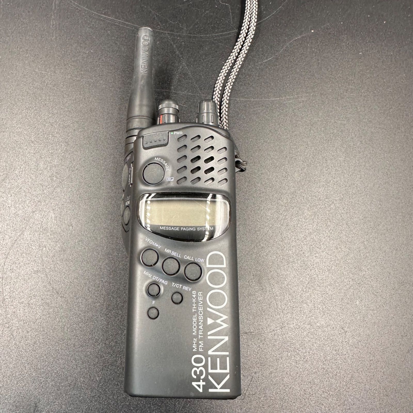 KENWOOD ケンウッド ハンディトランシーバー TH-K48 430MHz - メルカリ