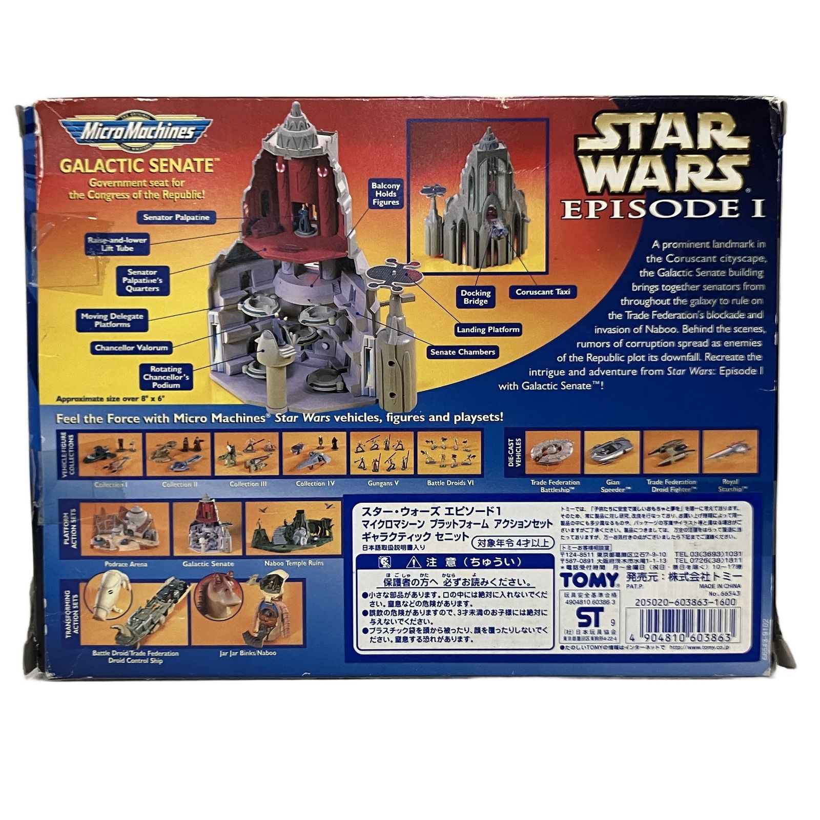 スターウォーズ エピソード1 マイクロマシーン プラットフォーム