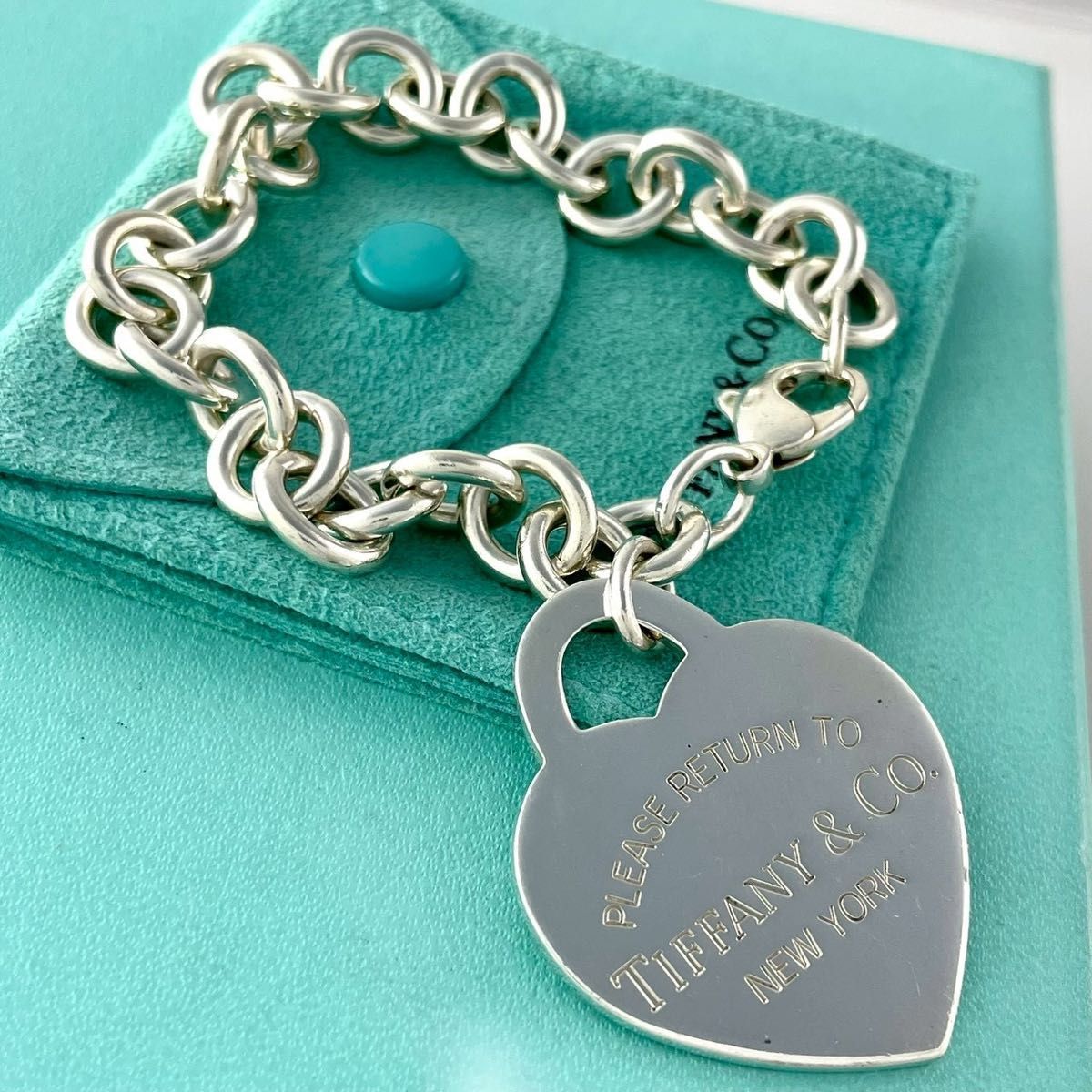ティファニー　希少　オーバル　ラージタグ　ブレスレット　リターントゥ ティファニー 希少 リターントゥ ハートタグ ブレスレット ラージ