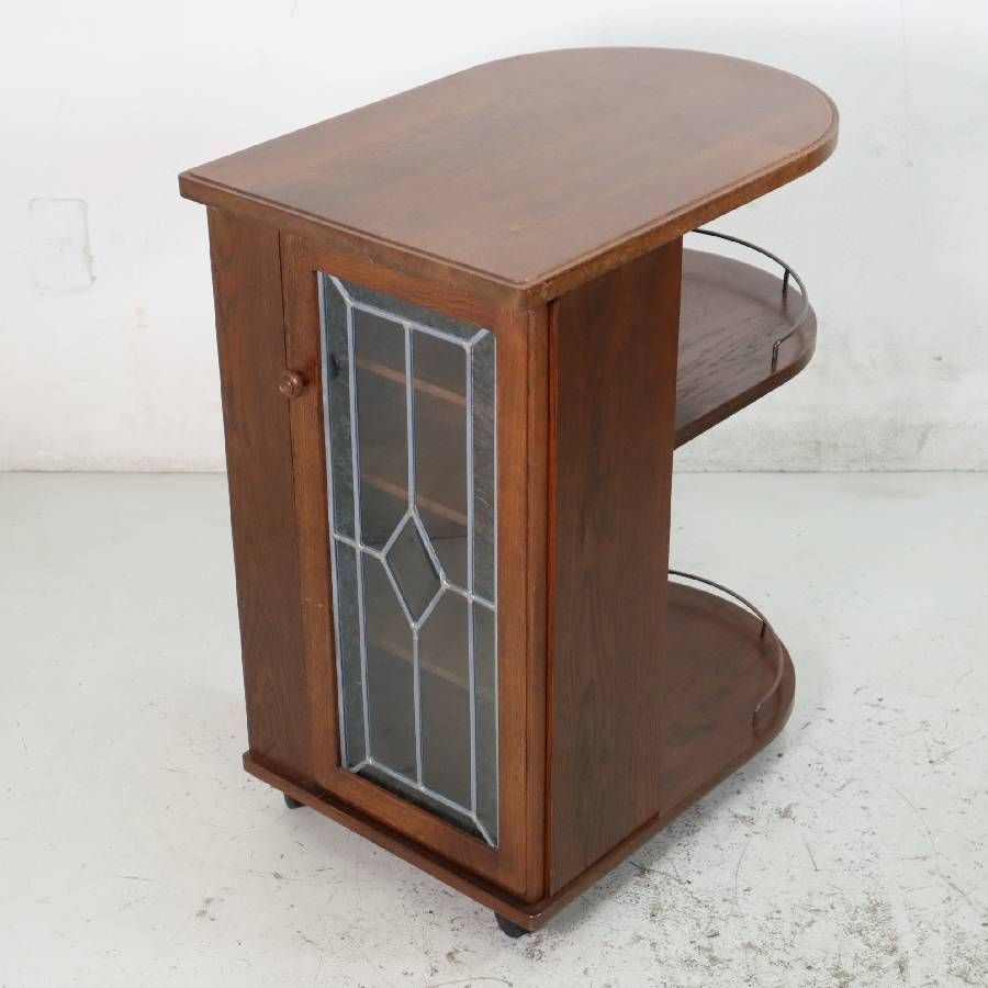 三越家具 ブルージュ Brugge サイドテーブルワゴン キッチンワゴン