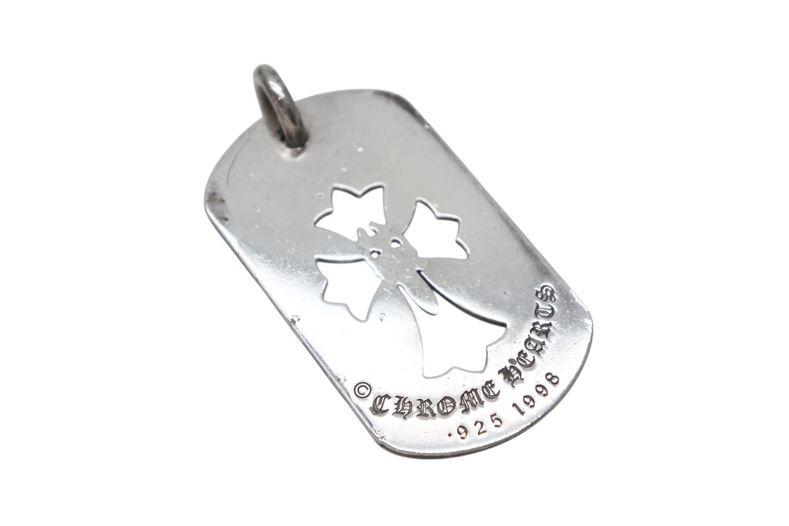CHROME HEARTS クロムハーツ D TAG LRG CROSS DAGG カットアウトクロス