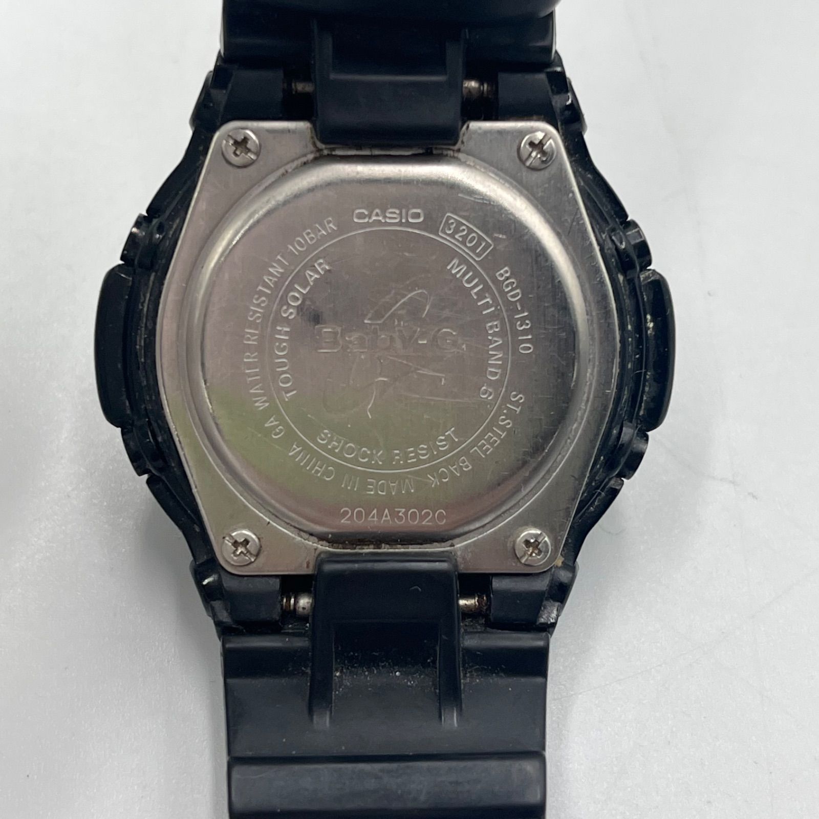◼︎CASIO カシオ Baby-G BGD-1310 電波ソーラー デジタル ブラック 