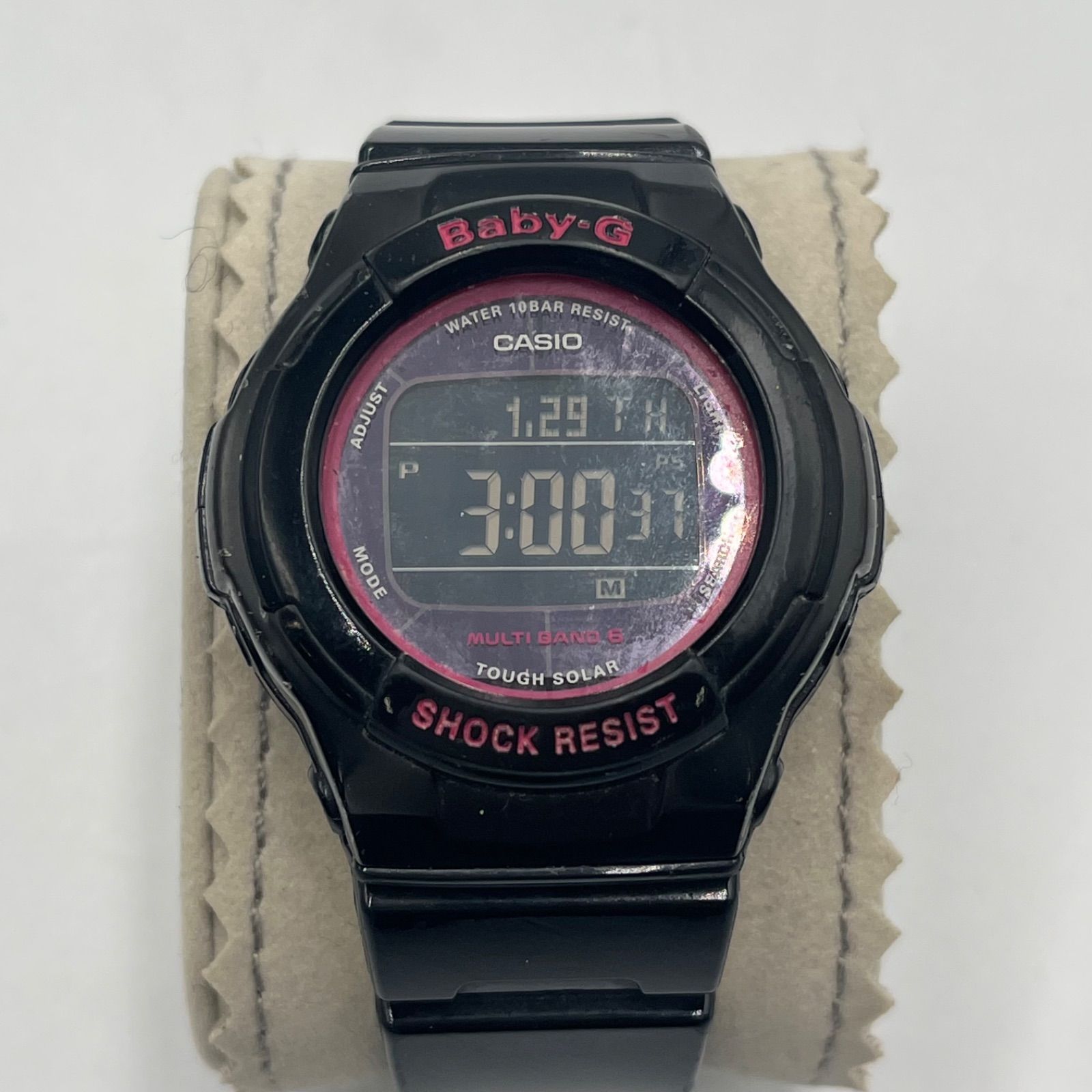 ◼︎CASIO カシオ Baby-G BGD-1310 電波ソーラー デジタル ブラック 