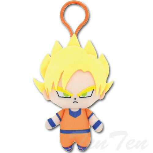 ドラゴンボールZ プラフックつきChibiぬいマスコット 超サイヤ人孫悟空