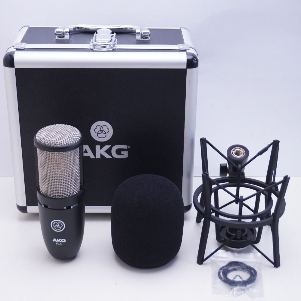 AKG アーカーゲー オーディオ機器 コンデンサーマイク P220 - メルカリ