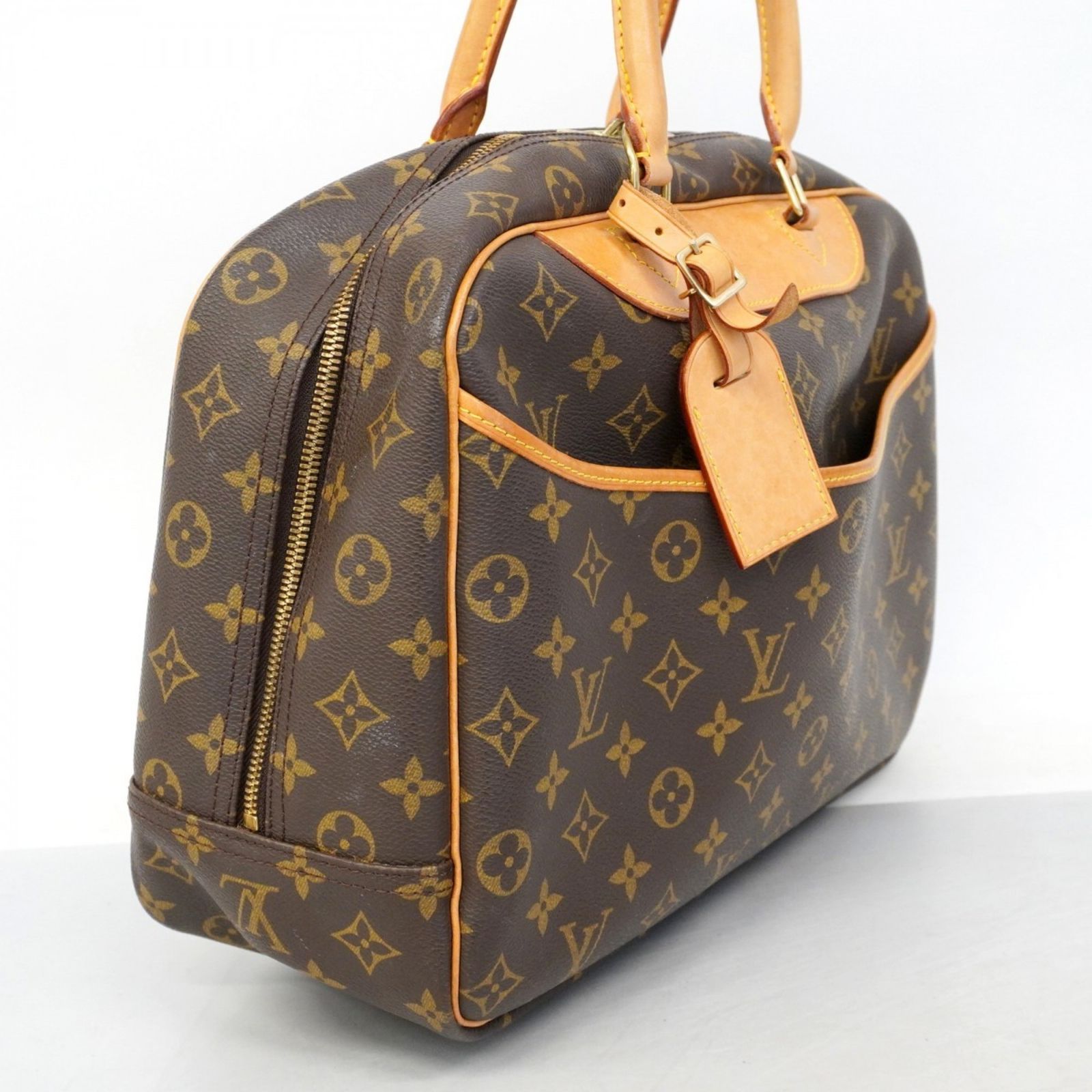 ルイ・ヴィトン モノグラム ドーヴィル ハンドバッグ M47270 ルイ・ヴィトン LOUIS VUITTON ドーヴィル M47270 ブラウン モノグラム