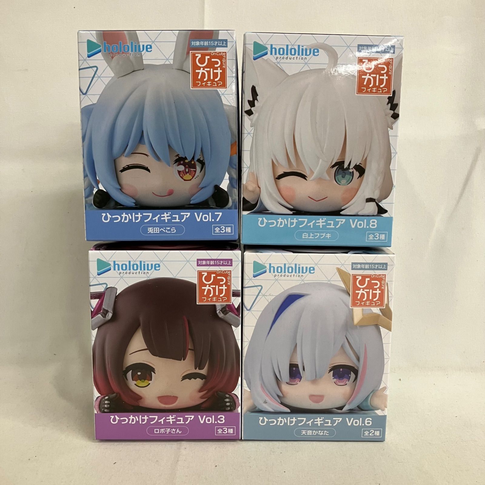 未開封 ホロライブ ひっかけフィギュア 白上フブキ 天音かなた 他