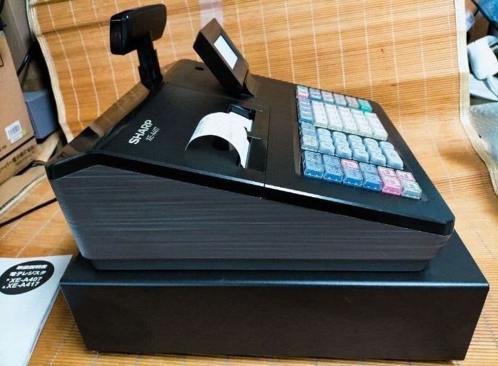 シャープレジスター XE-A407 PC連携売上管理 上位機種 444777 - メルカリ