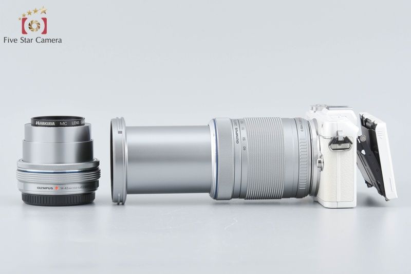 中古】OLYMPUS オリンパス PEN Lite E-PL7 EZ ダブルズームキット