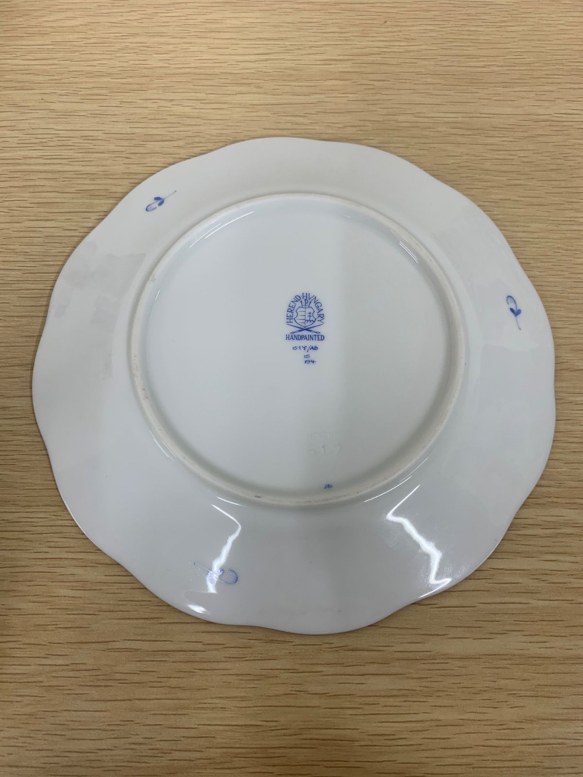 ☆4 ヘレンド アポニー プレート 19 ブルー【その他】【1】 - メルカリ