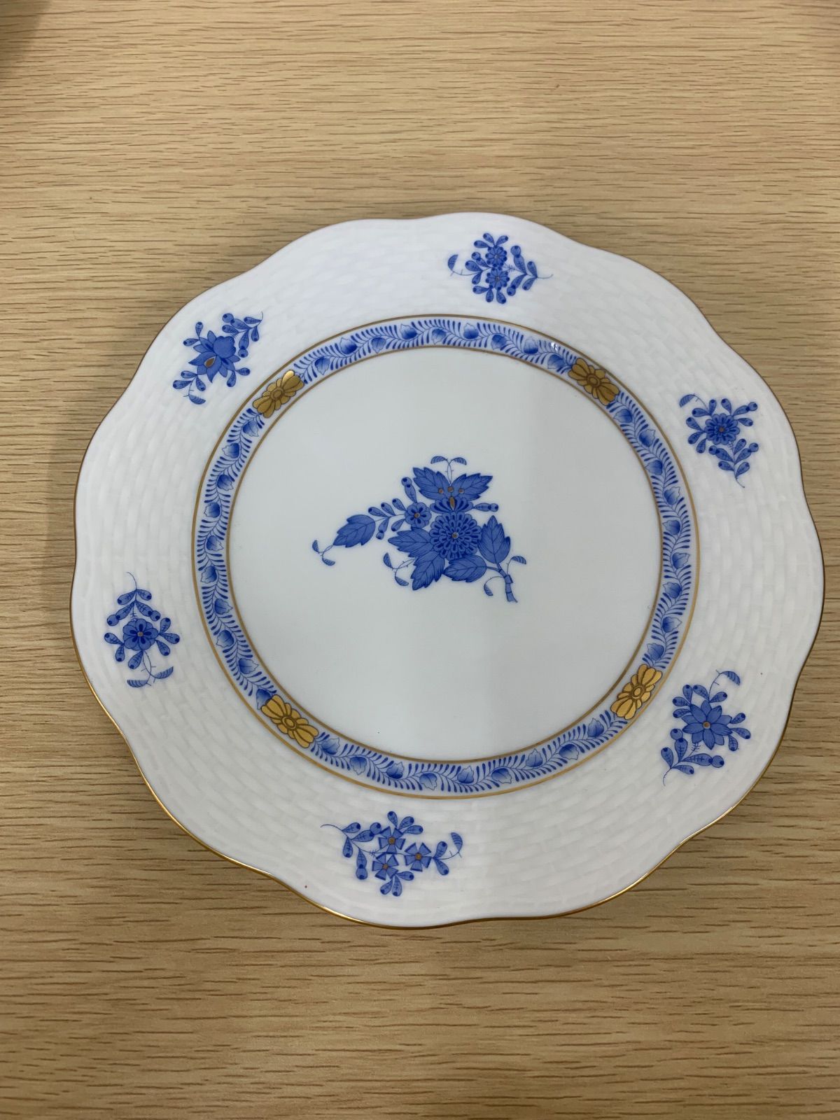 残1 ヘレンド　アポニー　プレート19センチ　4枚セット ☆4 ヘレンド アポニー プレート 19 ブルー【その他】【1】 - メルカリ