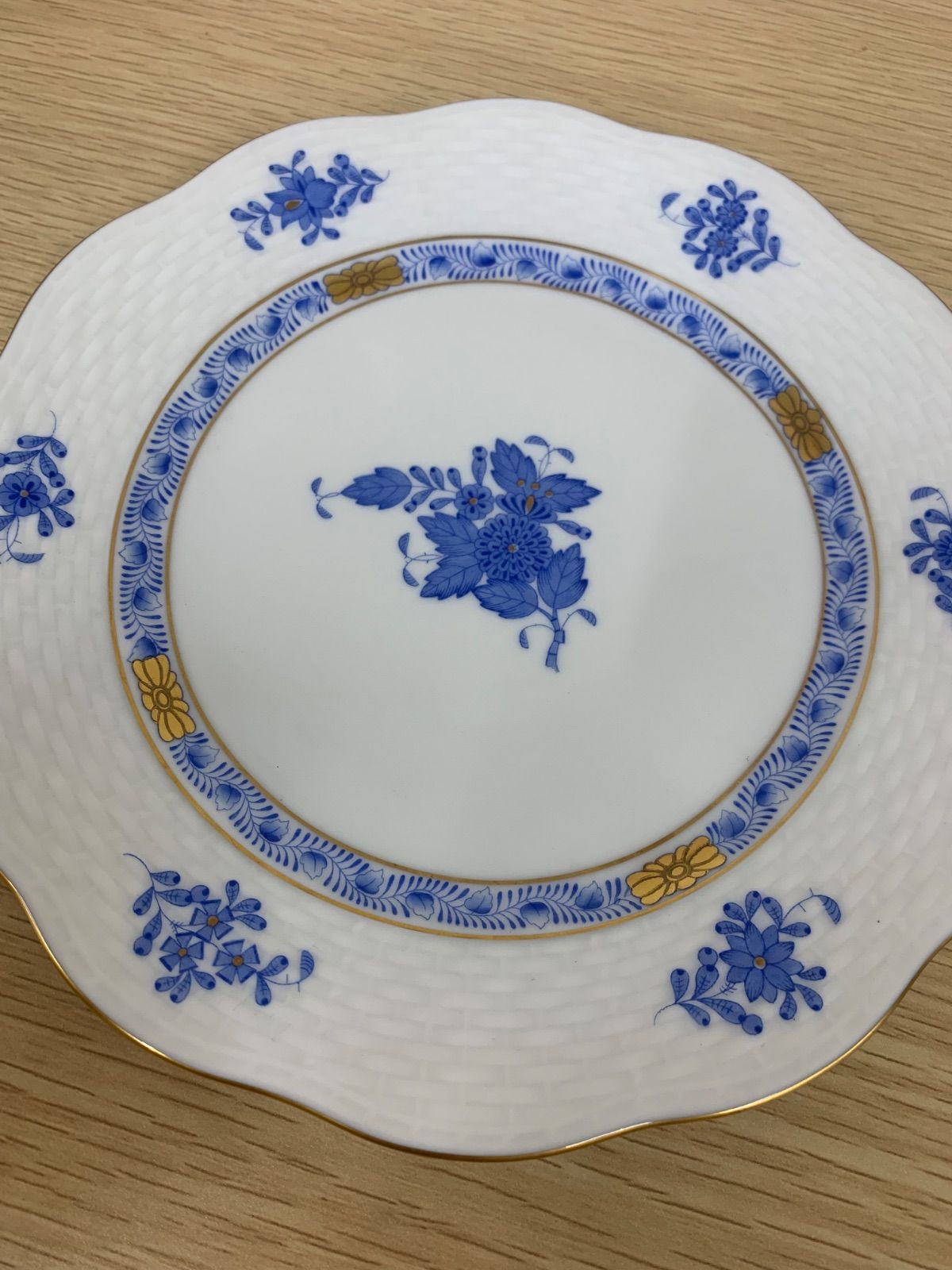 ☆4 ヘレンド アポニー プレート 19 ブルー【その他】【1】 - メルカリ