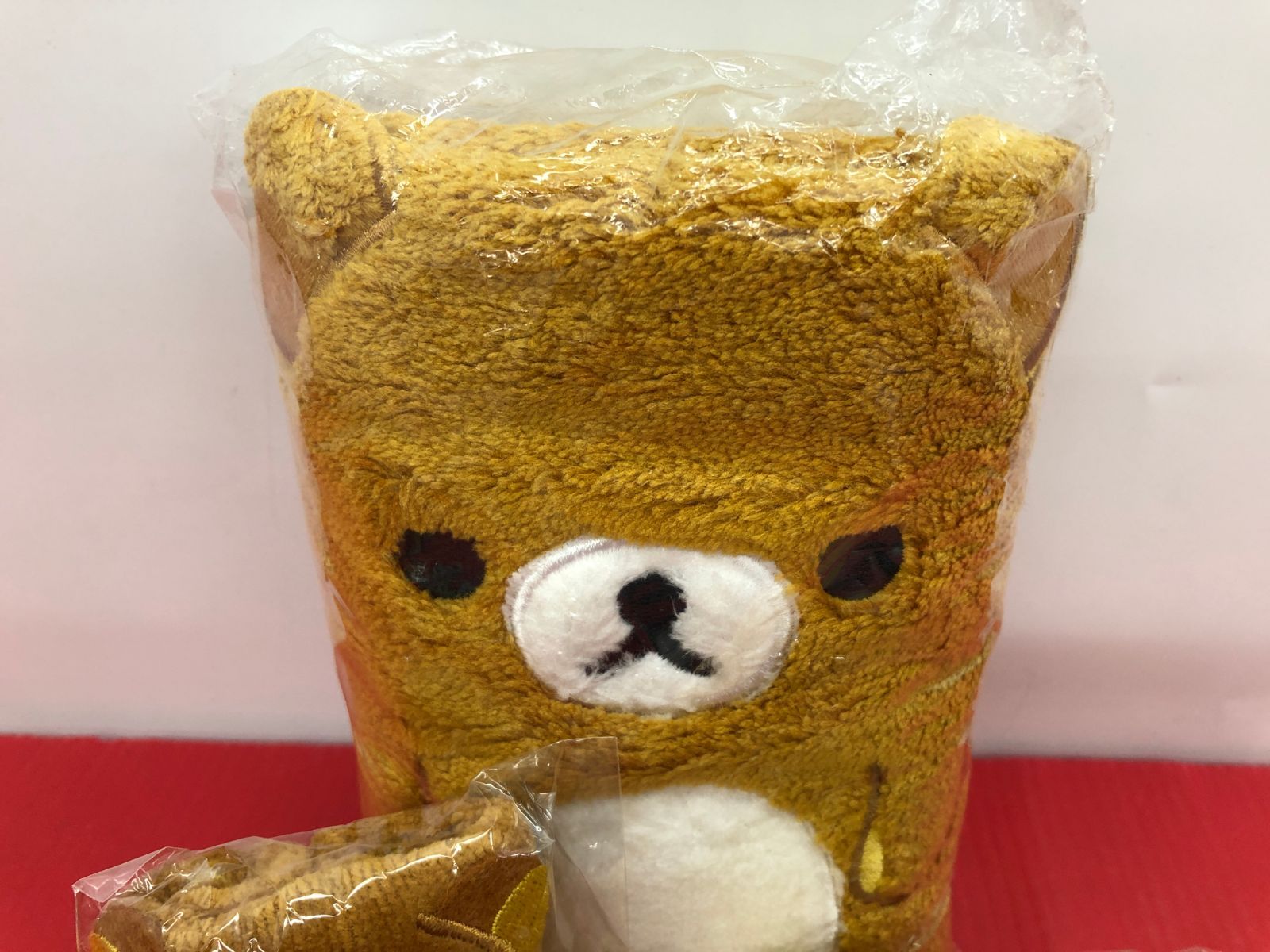 未使用 リラックマ リラックマストア限定商品 フェイスタオル・ハンド