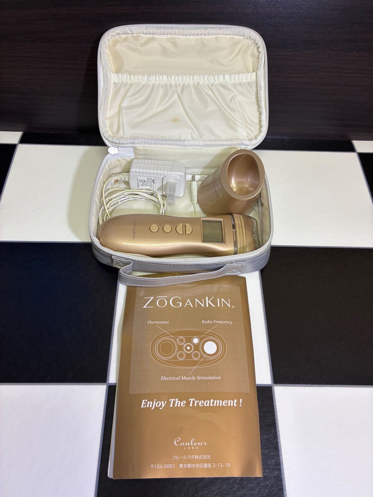 Zogankin】 EMS+RF 美顔器 - メルカリ