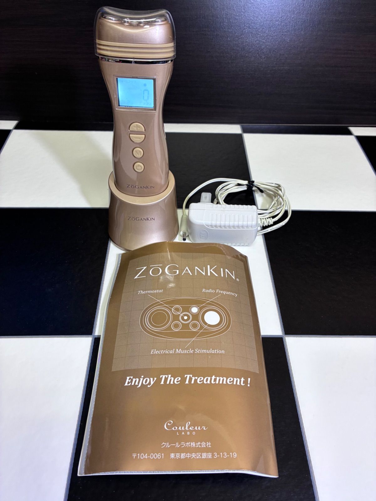 Zogankin】 EMS+RF 美顔器 - メルカリ