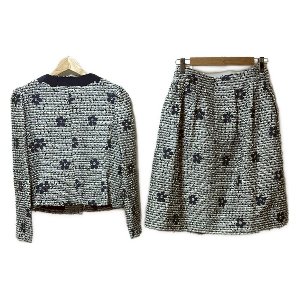 M'S GRACY(エムズグレイシー) スカートスーツ レディース美品 - 白