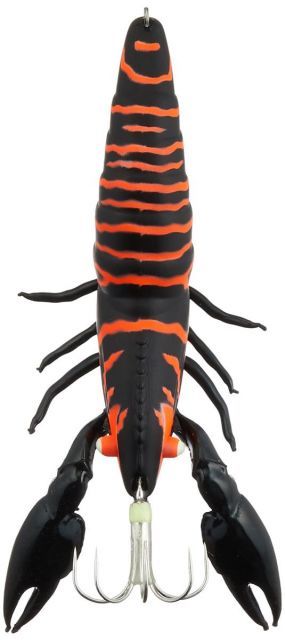 送料無料】メジャークラフト タコ用ルアー ぷりぷりタコエビ #010黒影