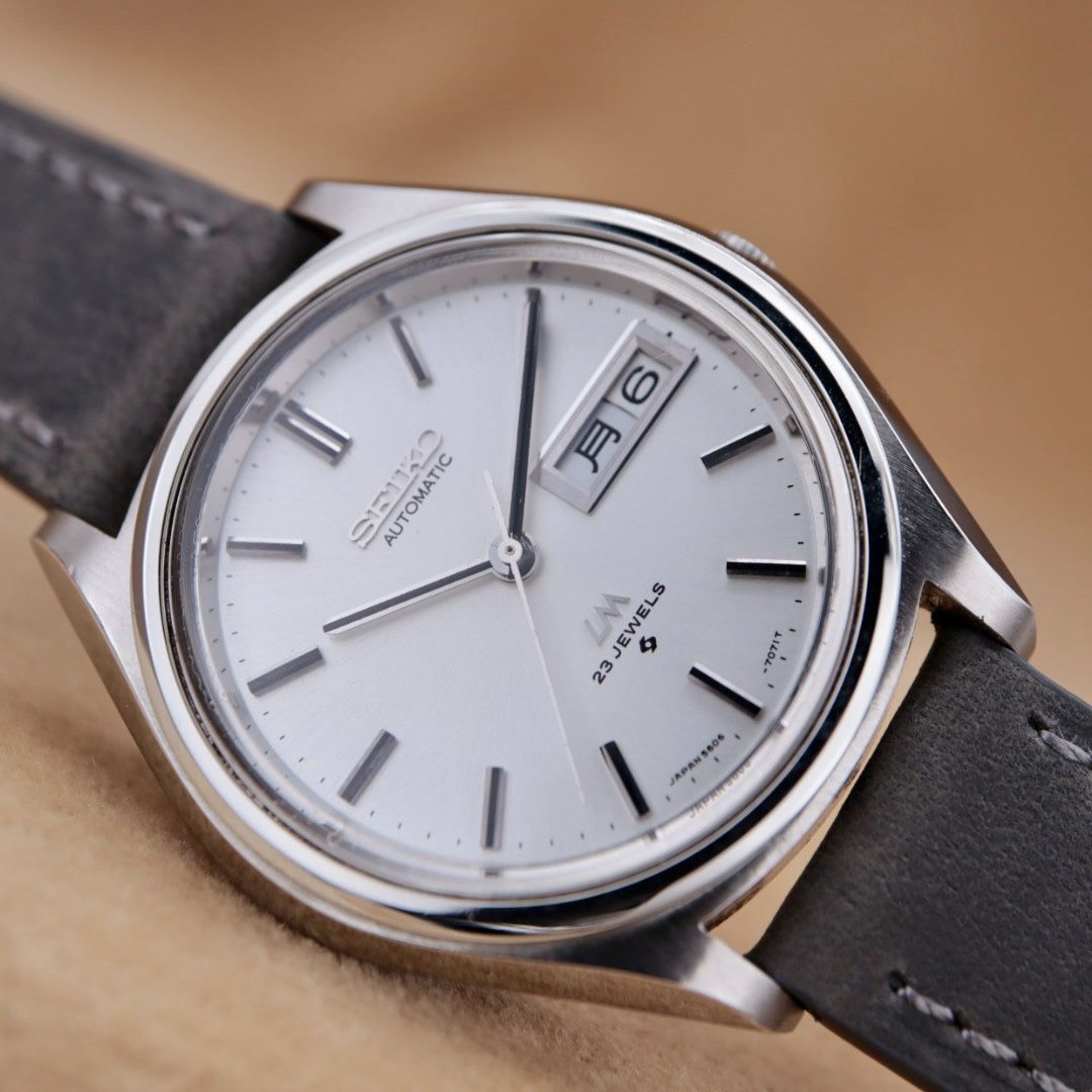 CH7【OH済/仕上済】SEIKO LM LORD MATIC 23JEWEWS 5606-7071 セイコー