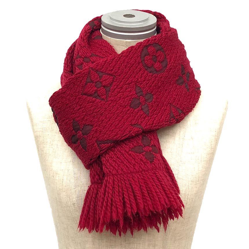 ルイヴィトン LOUIS VUITTON エシャルプ・ロゴマニア 413287