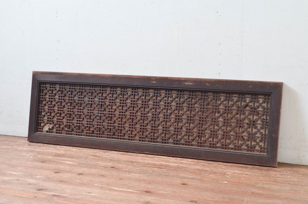 ▽現状販売▽ 障子欄間1枚 アンティーク建具 組子細工 明かり取り 4～7