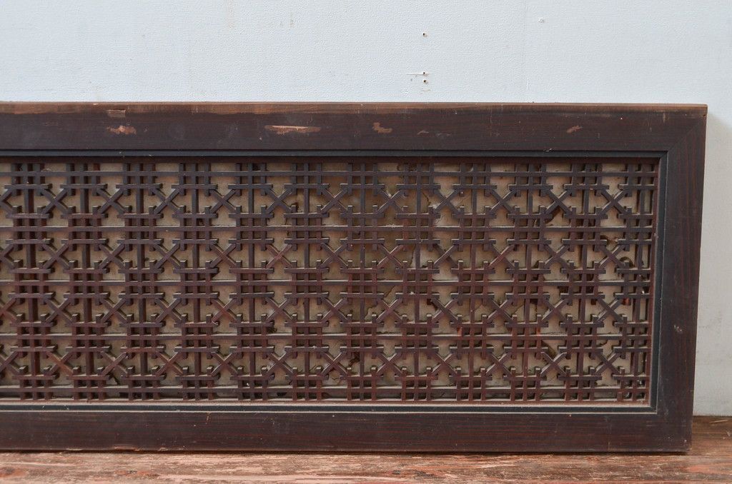 ▽現状販売▽ 障子欄間1枚 アンティーク建具 組子細工 明かり取り 4～7