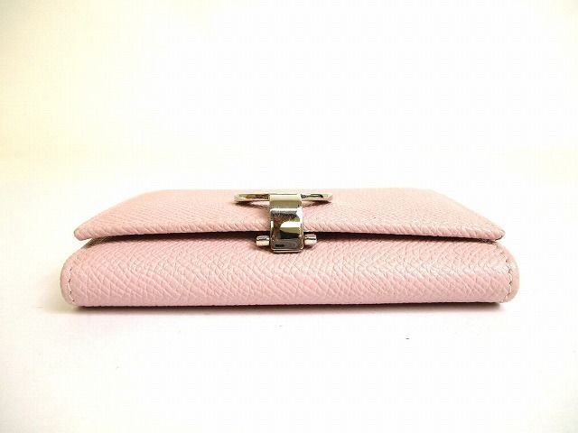 ブルガリ BVLGARI ロゴクリップ グレインレザー 名刺入れ カードケース