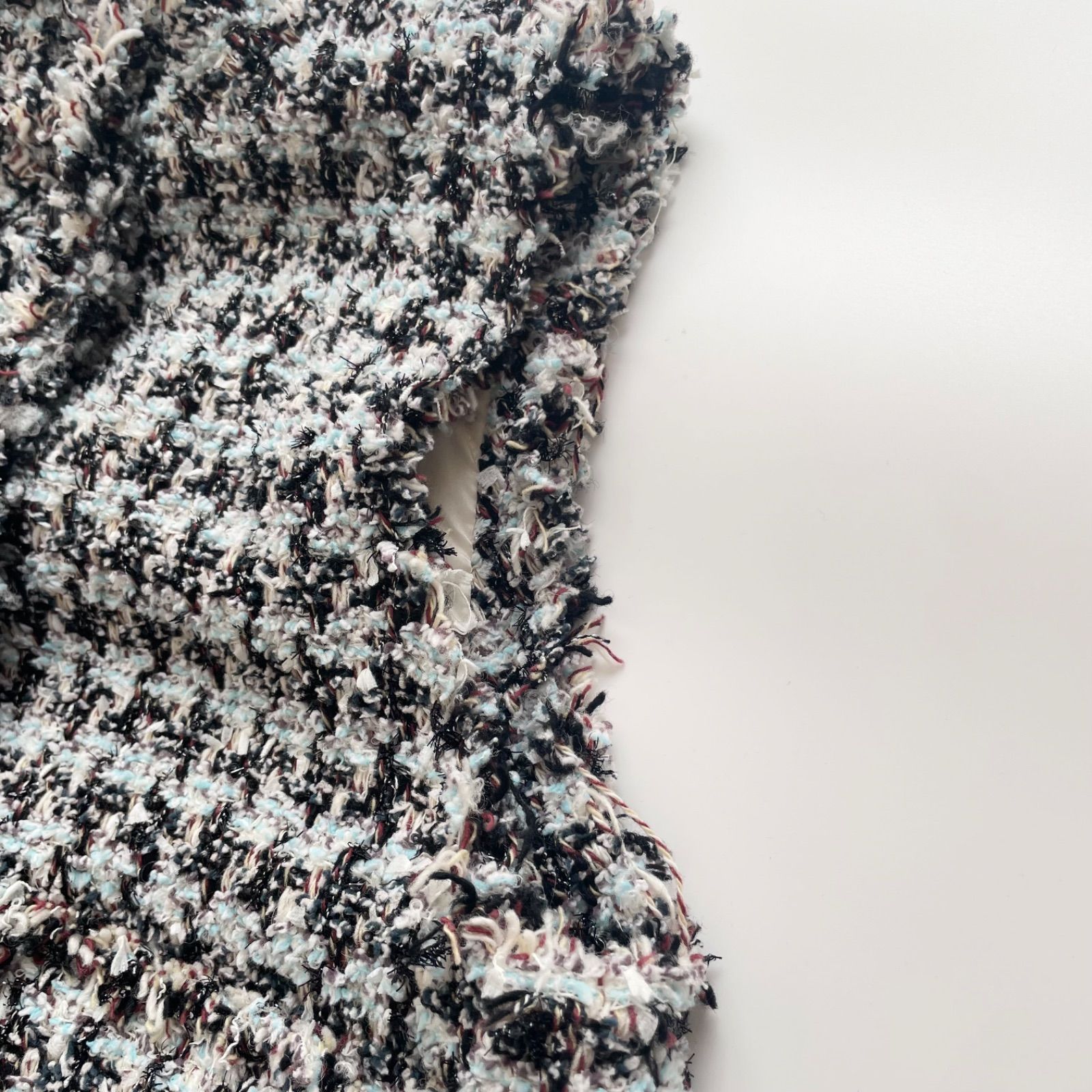 BACCA バッカ ツイード ベスト ジレ ウール混 サイズ 36 - メルカリ