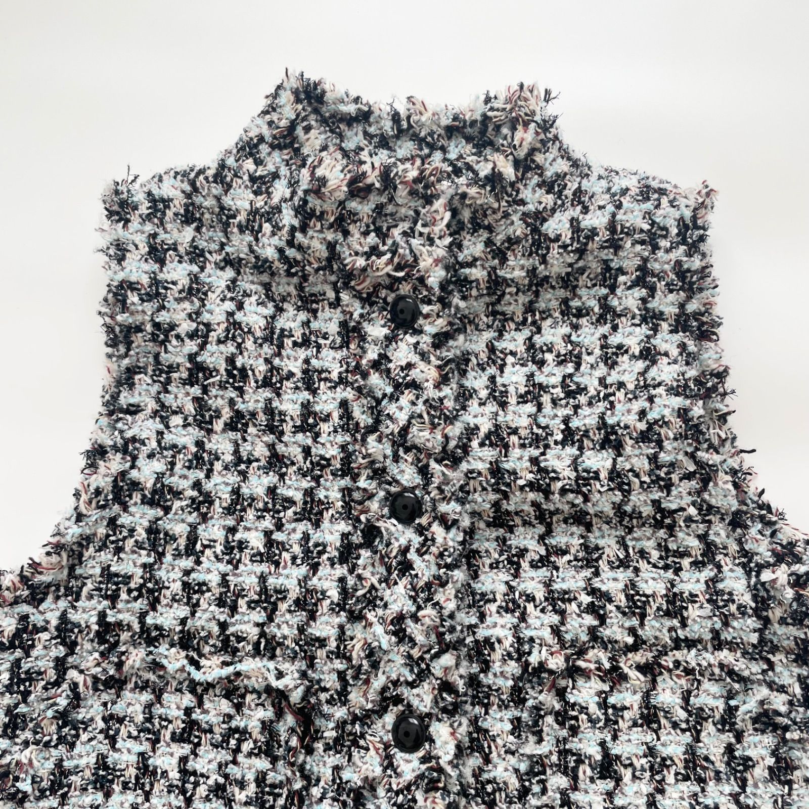 BACCA バッカ ツイード ベスト ジレ ウール混 サイズ 36 - メルカリ