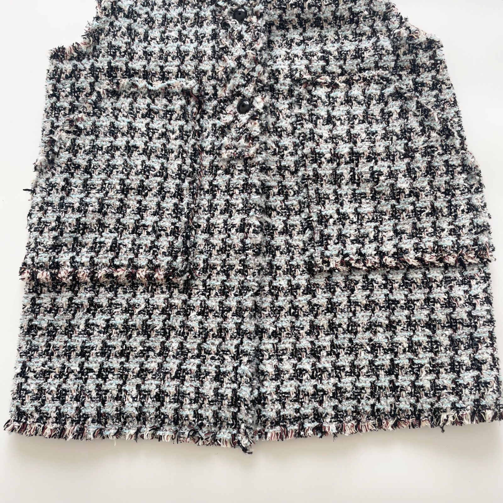 BACCA バッカ ツイード ベスト ジレ ウール混 サイズ 36 - メルカリ