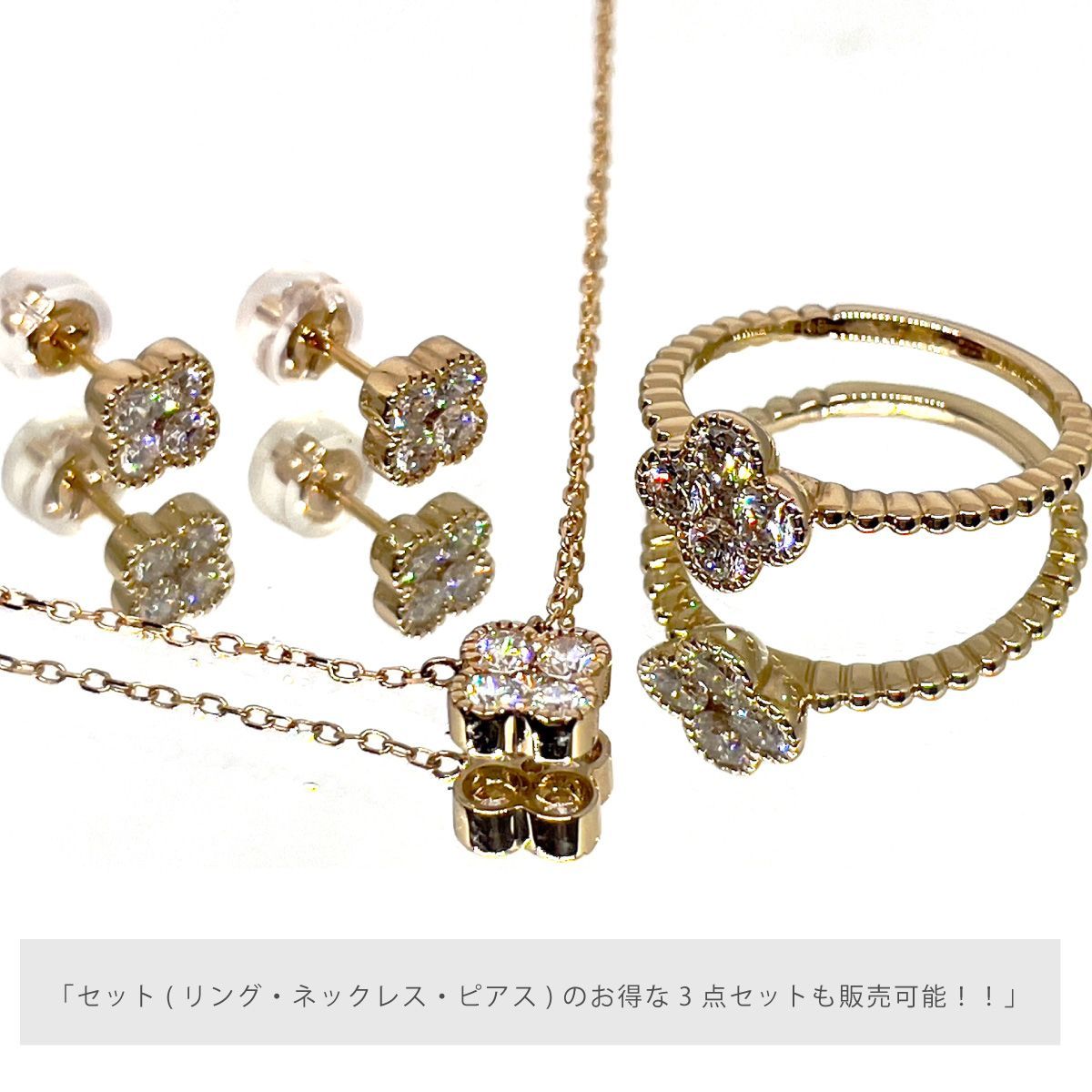ダイヤピアス ダイヤモンドピアス K18ダイヤモンドピアス K18ダイヤ