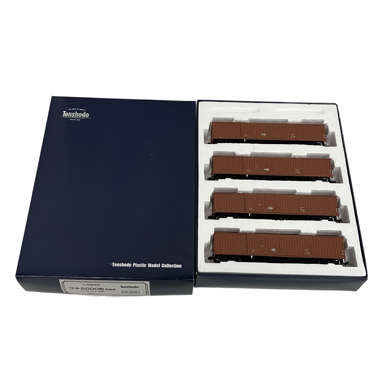 天賞堂 58002 HOゲージ ワキ5000形 TR216A台車 4輌セット Tenshodo